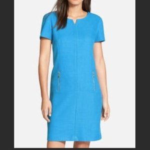 Tahari ASL Blue Dress_Size 16